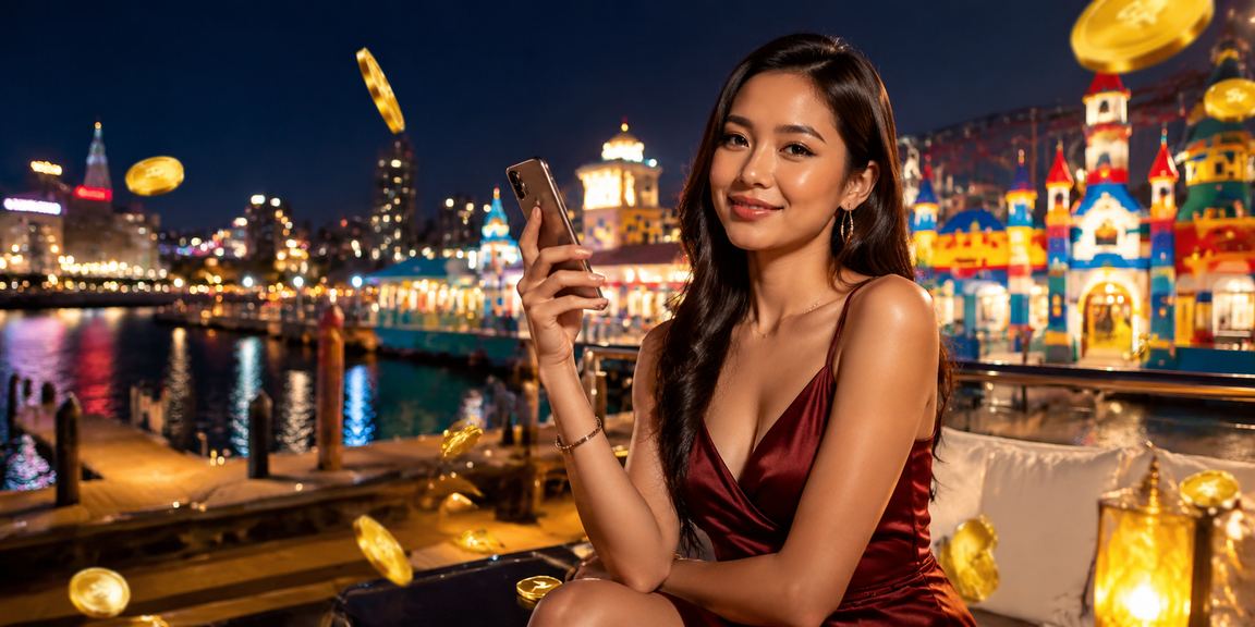 Pengguna Malaysia mengakses platform kasino dalam talian melalui telefon pintar dengan selesa